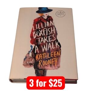 Lillian Boxfish Takes a Walk by Kathleen Rooney Hardback BOTM